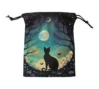 Vdaxvme Divinations Tarot Card Dados Bolsa de boda Mantel Oracle Bag Jewelry Storage Drawstring Tarot Bag