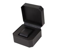 Vdaxvme Elegante caja expositora de reloj de piel sintética para reloj, caja de almacenamiento para relojes, joyas para relojes