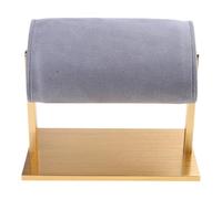 Vdaxvme Elegante correa y soporte para reloj, lujoso soporte para pulsera de peluche, delicado soporte para joyas, elegante, talla única, como se describe