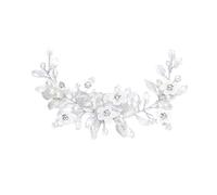 Vdaxvme Elegantes diademas de cristal para boda, novia, diadema de princesas, accesorios para el cabello de boda, tocado de flores
