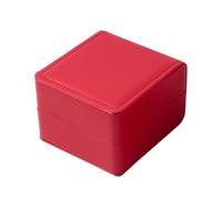 Vdaxvme Estuche de almacenamiento de piel sintética portátil para relojes de viaje, caja de exhibición con patrón, cajas de accesorios para hombres y mujeres