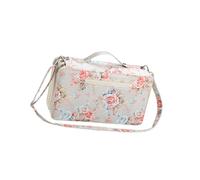 Vdaxvme Estuche organizador grande para marcadores con 120 ranuras, bolsa de almacenamiento con correa para el hombro para suministros de arte y bolígrafos, Lácteo, 35x10x19cm