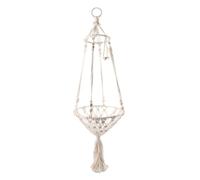 Vdaxvme Hamaca colgante de cuerda de algodón para gatos, para interiores, balcón, borlas, cama de dormir, cama para mascotas, para baño de sol para gatitos