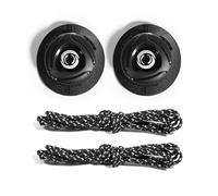 Vdaxvme Hebillas automáticas ajustables, cordones de cuerda, hebillas de giro, sin atar, cordones de zapatos para adultos, niños, cordones de tornillo