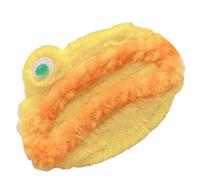 Vdaxvme Horquillas de pelo de felpa con forma de boca grande para niñas, clip de pelo de dibujos animados para carnaval, fotografía, pinza para el pelo para mujer, cola de caballo