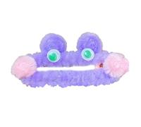 Vdaxvme Horquillas de pelo de felpa con forma de torcedura para niñas, clip de pelo de dibujos animados para carnaval, fotografía, pinza para el pelo para mujer