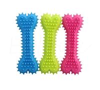 Vdaxvme Hueso de perro para rechinar los dientes casi indestructible, juguete de dentición para perros, evita el aburrimiento, alivia el estrés