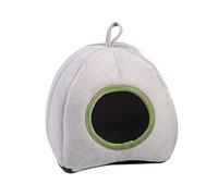 Vdaxvme Jaula para hámster, hamaca de invierno, cálida cama para dormir, casa de chinchilla para mascotas pequeñas