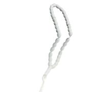 Vdaxvme Juego de 33 pulseras de cuentas de oración musulmanas elípticas con extremo liso para crear joyas personalizadas, cuentas de joyería para pulseras