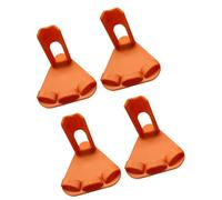 Vdaxvme Juego de 4 abrazaderas modificables para lesiones de patas de pollo para promover la recuperación de problemas de tendones y falanges rizadas utilizando materiales no irritantes, refuerzo de