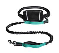 Vdaxvme Juego de correa para perro y riñonera multifuncional con cintura para pasear al aire libre