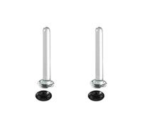 Vdaxvme Juego de dilatación de orejas de cristal, dilatadores individuales para orejas con anillos tóricos, joyería para mujeres de moda, 2.34x1.56in, Vidrio