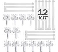 Vdaxvme Juego de polea de reparación de cortina vertical, pieza de pérdida, accesorios de persiana enrollable, instalación sencilla