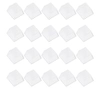 Vdaxvme Juego de teclas transparentes de ABS para teclados mecánicos, con retroiluminación, 10/20 piezas