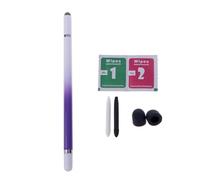 Vdaxvme Lápiz capacitivo de fibra + punta + cabezal de tela de alta sensibilidad para dibujar pantallas táctiles