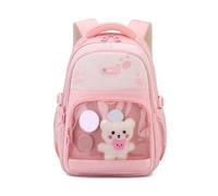 Vdaxvme Mochila escolar ergonómica para niñas con múltiples compartimentos para estudiantes, gran capacidad, mochila Oxford para niños, b