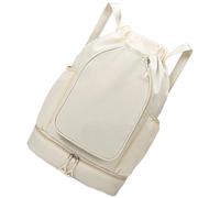 Vdaxvme Mochilas con cordón de gran capacidad, bolsa de tenis, bolsa de gimnasio con compartimento para zapatos, mochilas de bádminton, baloncesto, gimnasio, tenis, fitness, baloncesto