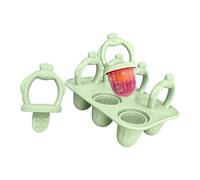 Vdaxvme Moldes de postre sostenibles para crear aperitivos fríos en casa sin pegar, los mejores moldes de helado. Juego de helado de silicona consistente con varios patrones divertidos, ideal para