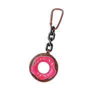 Vdaxvme Monedero de cuero para mujer, llaveros, llaveros, colgante para bolso, mochila, accesorios, etiquetas de regalo, F