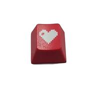 Vdaxvme OEM Perfil ABS Tecla Dirección Teclas Para Teclado Mecánico Interruptor Mx Rojo Amor Corazón Patrón