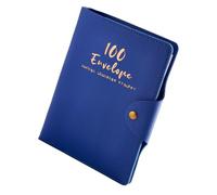 Vdaxvme Organizador de presupuesto multifuncional de 100 días, libro de desafío, con páginas únicas para seguimiento financiero, sistema de asignación presupuestaria, formato de bolsillo, b