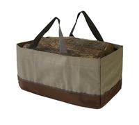 Vdaxvme Oxfords - Bolsa de almacenamiento de tela de gran capacidad con asa para llevar madera a casa o camping