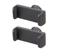 Vdaxvme Paquete de 2 clips de repuesto para teléfono de 17 mm, adaptador de montaje de bola de ancho ajustable para dispositivos de 4.5 a 7 pulgadas, ideal para soportes de escritorio de coche