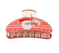 Vdaxvme Pinza de pelo de moda para árbol de Navidad, decoración para el pelo, accesorio de decoración festiva