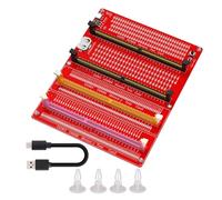 Vdaxvme Placa base de escritorio para PC DDR3/DDR4/DDR5 RDIMM/UDIMM tarjeta probadora de ranura de memoria con luz LED para computadora de servidor de escritorio