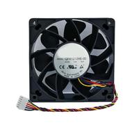 Vdaxvme QFR1212HE-00 120 x 120 x 38 mm DC12V 6.4A Potente ventilador de refrigeración CFM de alta velocidad industrial disipador de calor radiadores