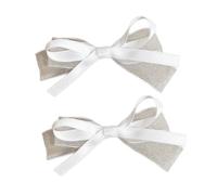 Vdaxvme Ribbon Elegant 2000s Style - Pinza lateral para el pelo, diseño de hadas, lazo grande