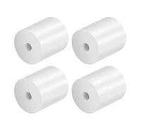 Vdaxvme Soporte de nivelación de silicona para columna de cama caliente, sólido para impresora 3 3 CR10 10S 3D, 4 unidades/juego, 18 mm, muelles negros de cama caliente