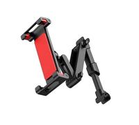 Vdaxvme Soporte extensible ajustable para el asiento trasero del coche, con rotación de 360 grados, soporte extensible para smartphones y tabletas, montaje en reposacabezas, varios soportes giratorios