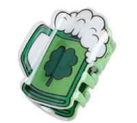 Vdaxvme StPatricks - Pinza para el pelo con diseño de trébol, divertida pinza para el pelo, pasador de plátano antideslizante, pinza para el pelo para mujer