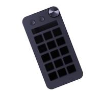 Vdaxvme StreamDeck Visual - Teclados en miniatura de 15 teclas, botón LCD, botón controlador para PC, controlador de escritorio, teclados visuales en miniatura