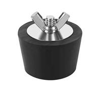 Vdaxvme Tapón invernal para piscina, tapón de invierno, extensión con pernos metálicos para tubos de drenaje, tuberías de drenaje, drenaje de agua, expansión de skimmer