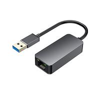 Vdaxvme Tarjeta Gigabit Ethernet de alta velocidad tipo C/USB C a RJ45 de 2500 m, sin unidad para chipset inteligente, aleación de aluminio
