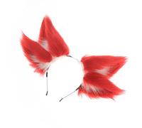 Vdaxvme Única diadema con orejas de zorro de nueve colas añade misterio y encanto a cualquier disfraz cosplay accesorios para fiestas temáticas cosplay orejas animales