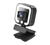 Vdaxvme Webcam 1080P Auto para Focus Web USB Cámara giratoria de escritorio Live Teaching Live Clases para PC Ordenador para W MICR