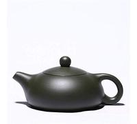 VDCVADKYE Hervidor de té, Tetera china de 200ml, filtro arcilla púrpura Xishi, juego té Multicolor 13,6x6cm(Green)