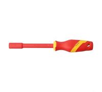 VDE - Llave de vaso aislada de 1000 V, herramienta de seguridad de alto voltaje para electricistas, destornillador hexagonal profesional, 4 mm-14 mm, acero de aleación TPE (9 mm)