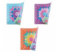 VDE Villa d'Este Home Tivoli 1996 Juego de 6 manteles Individuales Cuadrados de 37 x 37 cm, de plástico PP, Doble Cara, Crochet