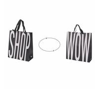 VDE Villa d'Este Home Tivoli 2002 Juego de 24 bolsas de regalo, papel, doble cara, asas de tela, 22 x 10 x 26 cm, Bigismore