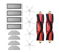 VDFNGFD Cepillo Principal extraíble, Tela filtrante HEPA Lavable, Compatible con Xiaomi S6 MaxV S60 S65 S5 MAX Pure T6, Piezas de aspiradora(Army Green)