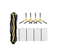 VDFNGFD Compatible Compatible con S600 Robot Aspirador Repuestos Accesorios Cepillo Lateral Principal Filtro HEPA Trapeador Paño Bolsa for Polvo(Set D)