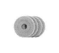 VDFNGFD Compatible con Accesorios Qrevo Slim Cepillo Principal/Lateral paño de mopa Filtro Hepa Bolsa Polvo Compatible repuestos Master(Mop 4pc)