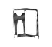 VDFNGFD Compatible con Benz Clase C W204 2007-2013, accesorios for coche, panel de cambio de marchas, decoración, cubierta, calcomanías, pegatinas interiores de fibra de carbono.(Left-hand drive)