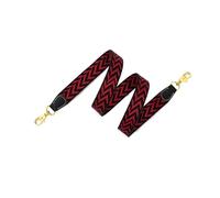 VDFNGFD Compatible con Bolsos de diseño Lujo, Correas Hombro Famosas, reemplazo Accesorios Correa for Bolso asa Trenzada Que combina Todo(Black Gold Hook,Length 70cm Width2.5)