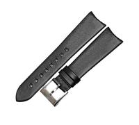 VDFNGFD Compatible con correa de reloj piel auténtica HAMILTON AMERICAN CLASSIC H38755731(Coal Black,22mm)