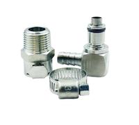 VDFNGFD Compatible con el Kit de conexión rápida de Manguera BMW Compatible con los Modelos BMW R1200GS ADV R1200RT S1000RR K1200R K1300R(HY-GM 3piece)